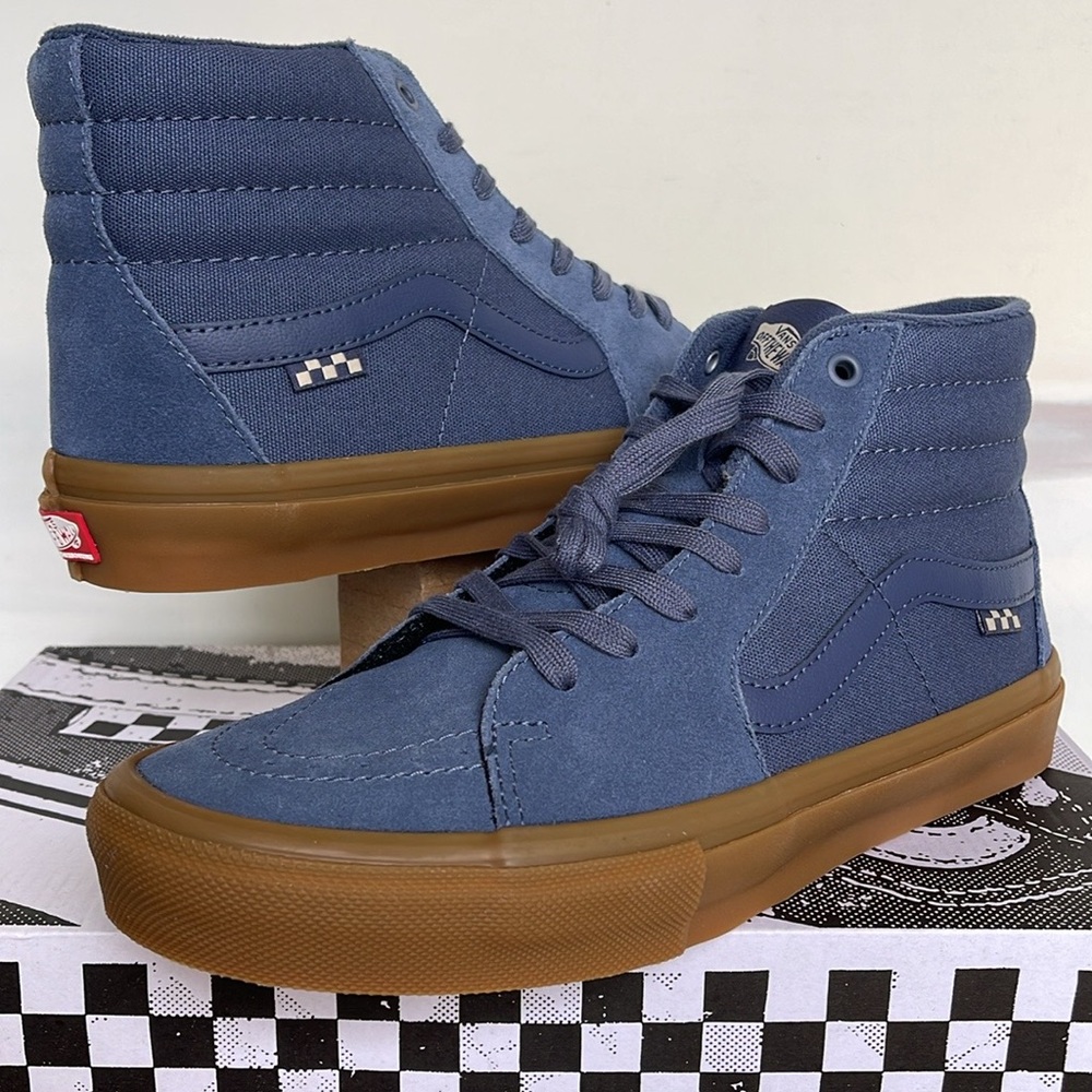 Vans WMNS Skate Sk8-Hi Vintage Blue/Gum
VN0A5FCC0QZ Sneakers - Picture 9 of 16